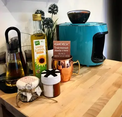 Kaffee-/Teezubehör in der Unterkunft Ferienwohnung Lauer