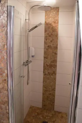 Ein Badezimmer in der Unterkunft Monteurzimmer Rabe