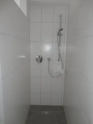 Ein Badezimmer in der Unterkunft Ferienwohnung 4 in den Krautgärten