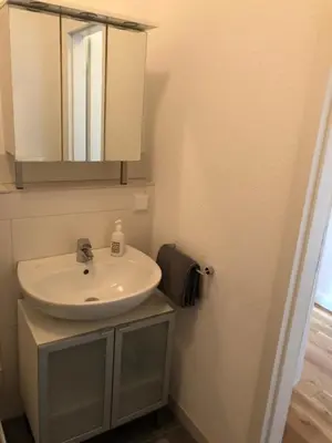 Ein Badezimmer in der Unterkunft Feel-Good Apartment In Mannheim-Neckarau