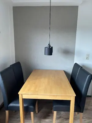Ein Sitzbereich in der Unterkunft Ferienwohnungen Dora