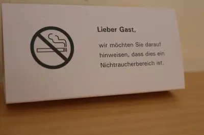 Ein Zertifikat, Auszeichnung, Logo oder anderes Dokument, das in der Unterkunft Gästehaus Kirschgarten ausgestellt ist