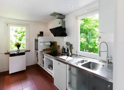 Küche/Küchenzeile in der Unterkunft Villa Sophie