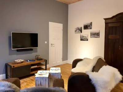 TV/Unterhaltungsangebot in der Unterkunft Heimatlodge