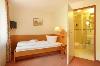 Ein Bett oder Betten in einem Zimmer der Unterkunft Hotel Ochsen