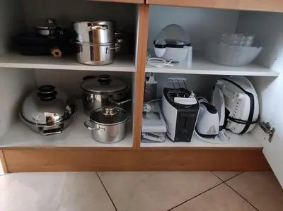 Kaffee-/Teezubehör in der Unterkunft Ferienwohnung Bleifuss
