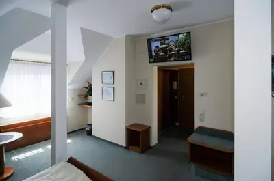 TV/Unterhaltungsangebot in der Unterkunft Alfa Apartment Hotel