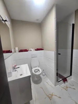 Ein Badezimmer in der Unterkunft Hotel City Faber