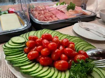 Essen im Aparthotel oder in der Nähe