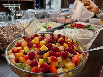 Essen im Aparthotel oder in der Nähe