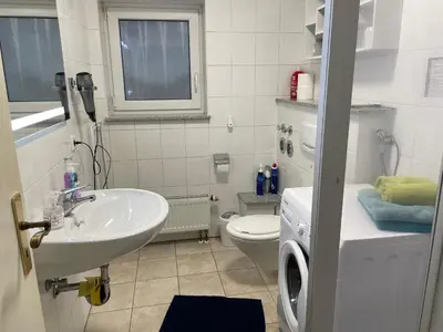 Ein Badezimmer in der Unterkunft Ferienwohnung Casa Mia