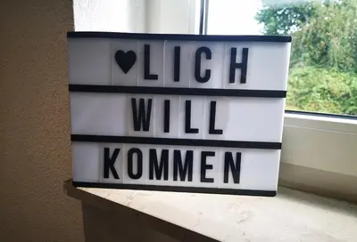 Grundriss der Unterkunft Ferienwohnung im Grünen