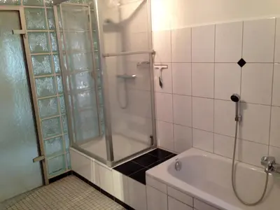 Ein Badezimmer in der Unterkunft Ferienwohnungen Tauscher