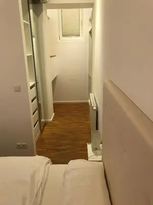 Ein Bett oder Betten in einem Zimmer der Unterkunft Modernes Apartment - Neustadt/Weinstraße Stadt