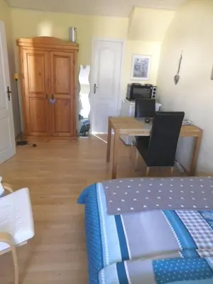 Ein Bett oder Betten in einem Zimmer der Unterkunft Ferienzimmer Bella Casa