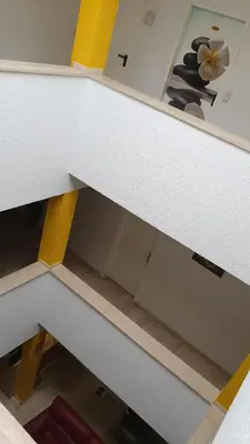 Ein Bett oder Betten in einem Zimmer der Unterkunft Hotel Arheilger Hof