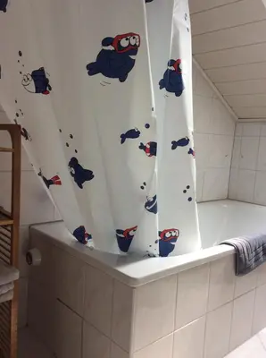 Ein Badezimmer in der Unterkunft Ferienwohnung Heddesheim