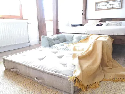 Ein Bett oder Betten in einem Zimmer der Unterkunft LANDHOTEL 1707 by Landgasthof Zickler