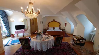 TV/Unterhaltungsangebot in der Unterkunft Hotel zum Riesen - älteste Fürstenherberge Deutschlands