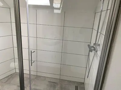 Ein Badezimmer in der Unterkunft Marktschänke