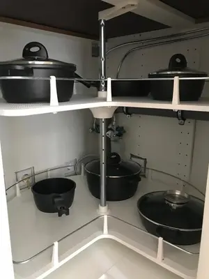 Küche/Küchenzeile in der Unterkunft Barocker Hof Rhodt