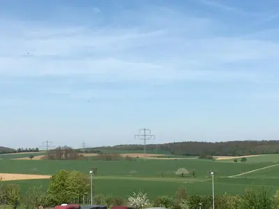 Naturlandschaft in der Nähe der Ferienwohnung