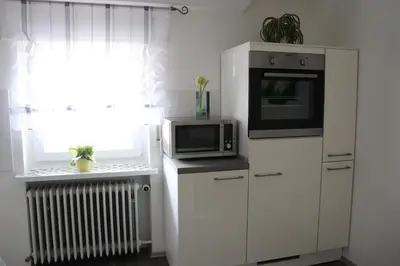 Küche/Küchenzeile in der Unterkunft Ferien- und Monteurwohnung Julia