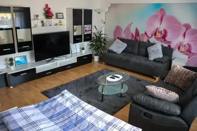 TV/Unterhaltungsangebot in der Unterkunft Ferien- und Monteurwohnung Julia