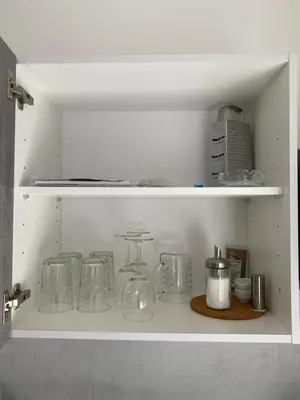 Küche/Küchenzeile in der Unterkunft Rainer Appartements