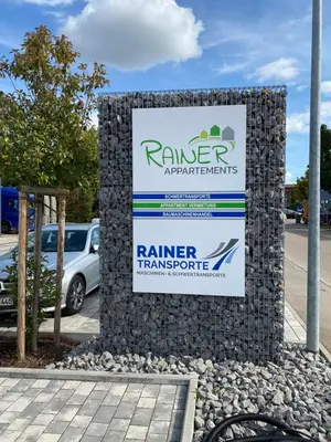 Ein Zertifikat, Auszeichnung, Logo oder anderes Dokument, das in der Unterkunft Rainer Appartements ausgestellt ist