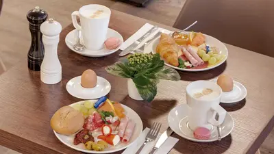 Essen im Hotel oder in der Nähe