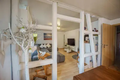 TV/Unterhaltungsangebot in der Unterkunft Wilhelm Appartements 100 qm Komfort und Fitness im Zentrum Brackenheim nähe Tripsdrill