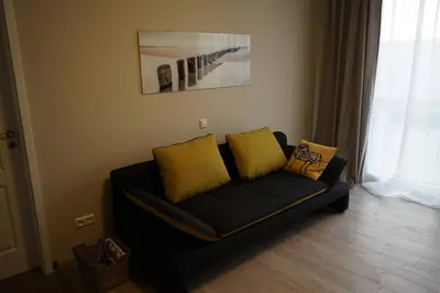 Ein Sitzbereich in der Unterkunft 2nd Home Appartements 7