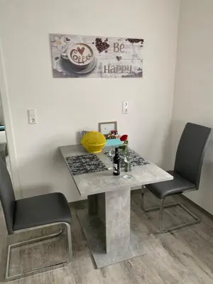 Getränke in der Unterkunft Schöne zwei Zimmer Wohnung
