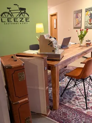 Grundriss der Unterkunft Gästehaus & Café Leeze