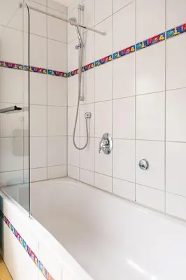 Ein Badezimmer in der Unterkunft Ferienwohnung Casa Rossa
