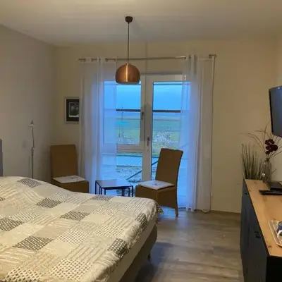 Doppelzimmer mit Ausblick