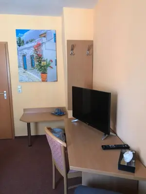 TV/Unterhaltungsangebot in der Unterkunft Poseidon Hotel