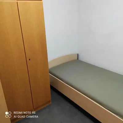 Ein Bett oder Betten in einem Zimmer der Unterkunft holydayhome FeWo Schwarz