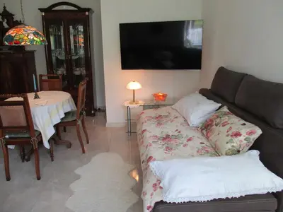 Ein Bett oder Betten in einem Zimmer der Unterkunft Ferienwohnung Wendel
