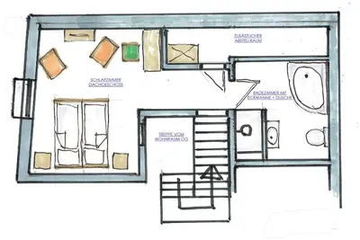Grundriss der Unterkunft VILLA CANTARE