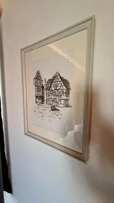 Grundriss der Unterkunft Ferienwohnung Friedrich