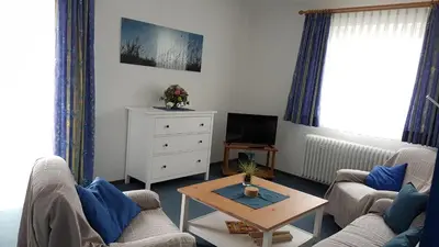 TV/Unterhaltungsangebot in der Unterkunft Ferienwohnung Friedrich