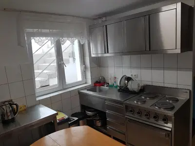 Küche/Küchenzeile in der Unterkunft 4easy Unterkünfte