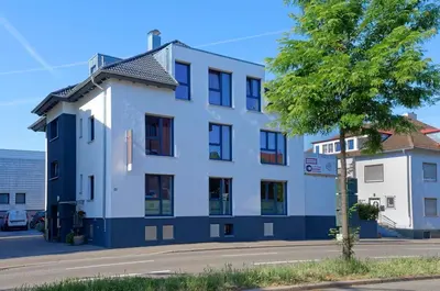 Das Gebäude in dem sich das Hotel befindet
