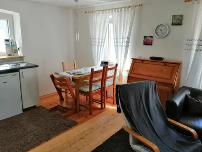 Küche/Küchenzeile in der Unterkunft Ferienhaus 