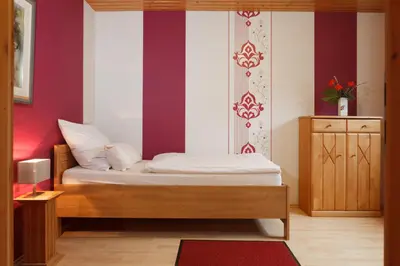 Ein Bett oder Betten in einem Zimmer der Unterkunft Apartment Babenhausen