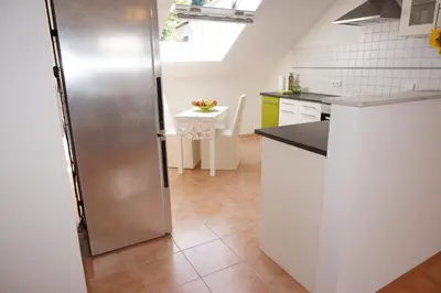 Küche/Küchenzeile in der Unterkunft Die schönste Unterkunft im Odenwald