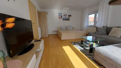 TV/Unterhaltungsangebot in der Unterkunft Ferienwohnung Bad Rappenau