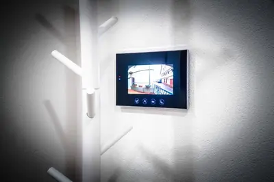 TV/Unterhaltungsangebot in der Unterkunft Modernes Apartment BLUES in ruhiger Altstadtlage perfekt für Paare Genießer und Auszeiten in der Weinregion Ihr gemütliches Zuhause in Besigheim